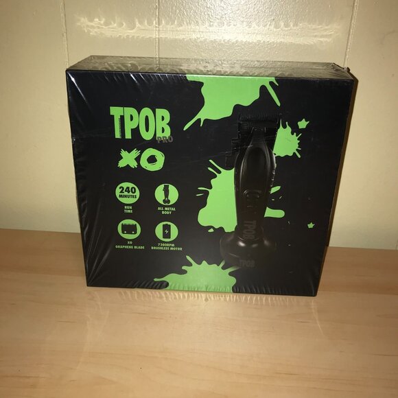 TPOB Pro XO Dark Clipper Brushless 7200rpm Professional Hair Trimmer Black-NEW - Picture 2 of 16